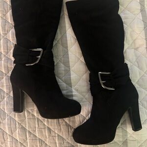Black Knee-High Women's Boots